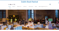 Desktop Screenshot of dublinbookfestival.com